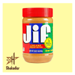 کره بادام زمینی جیف کرمی قرمز