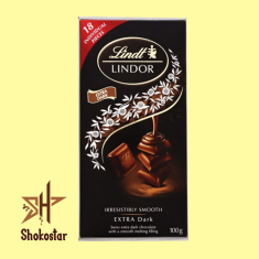 شکلات تابلت تلخ لیندور لینت