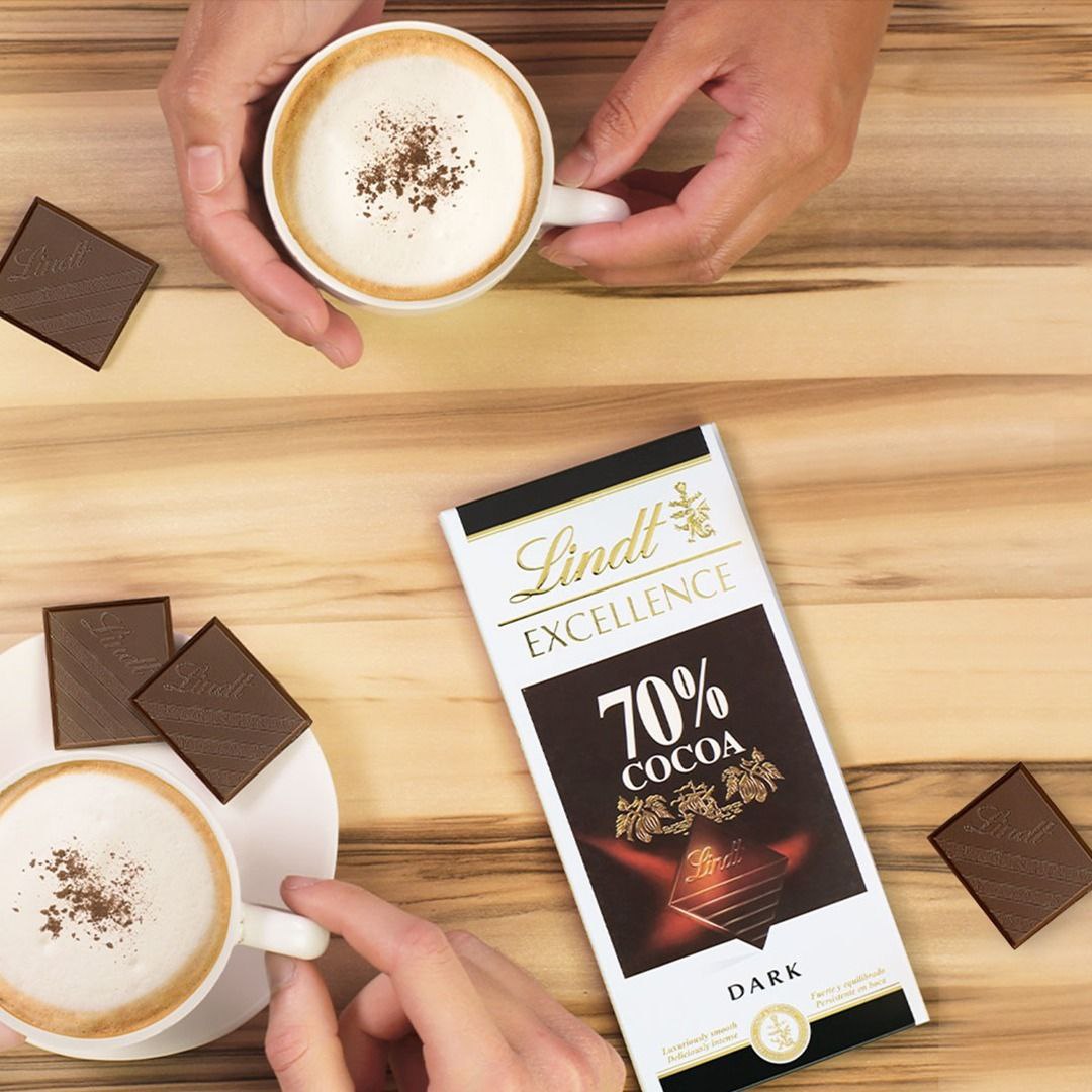 شکلات لینت اکسلنس 70 درصد lindt