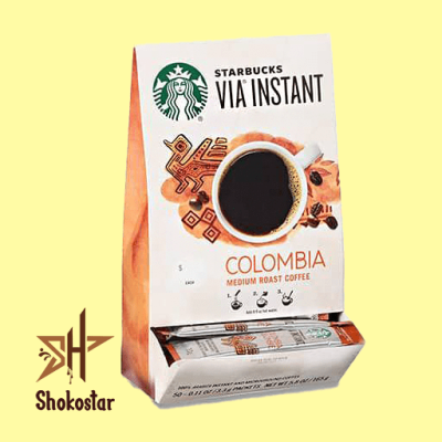 قهوه فوری ساشه استارباکس کلمببیا