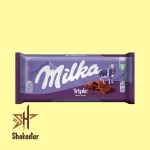 شکلات تخته ای تریپل شکلات میلکا