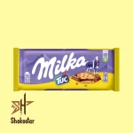 شکلات تخته‌ ای میلکا بیسکویتی توک