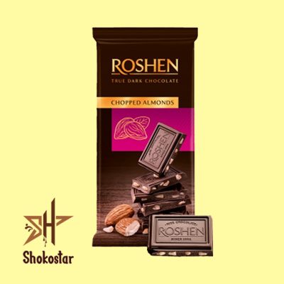 شکلات تخته ای روشن طعم بادام 85 گرم